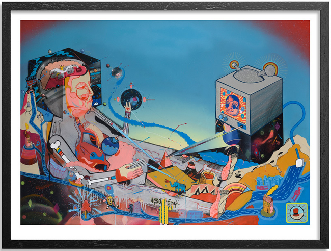 Sickboy 'Wonder Club' Print Available