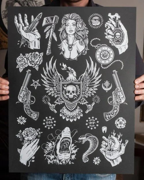 Derrick Castle 'American Traditions' Print Available