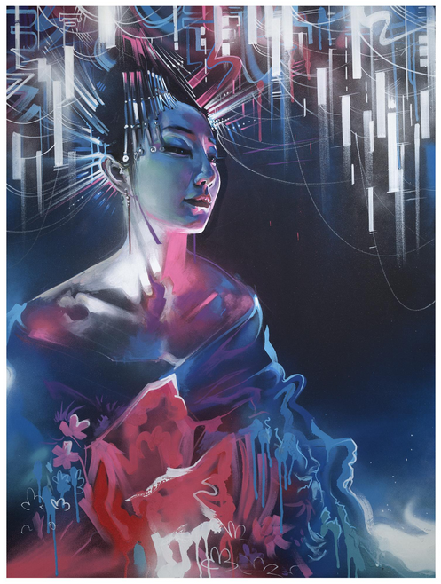 Dan Kitchener 'The Queen Of Neon' Prints Available