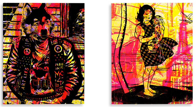 Faile + Bast 'Delux Fluxx' Books Available