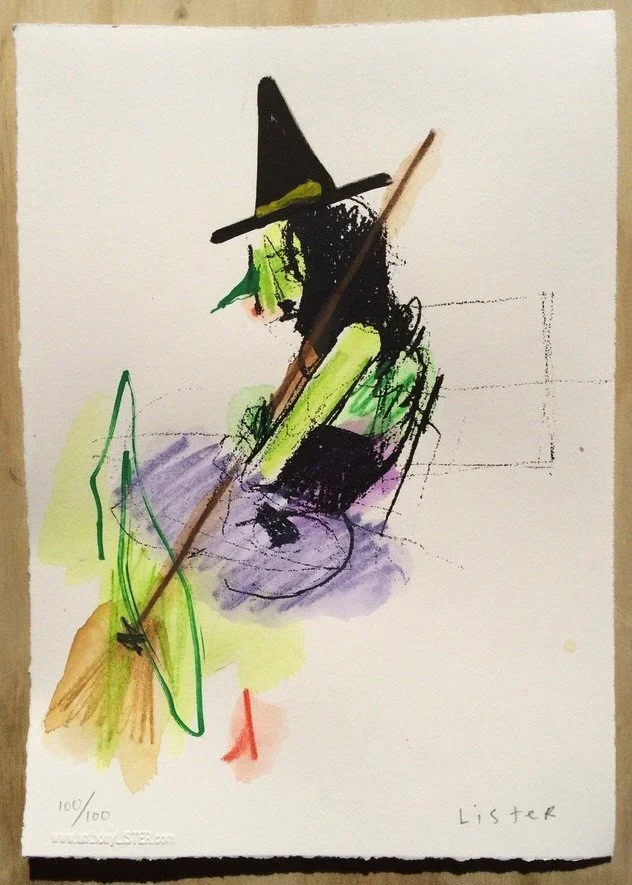 Anthony Lister 'The Witch' HPM Available