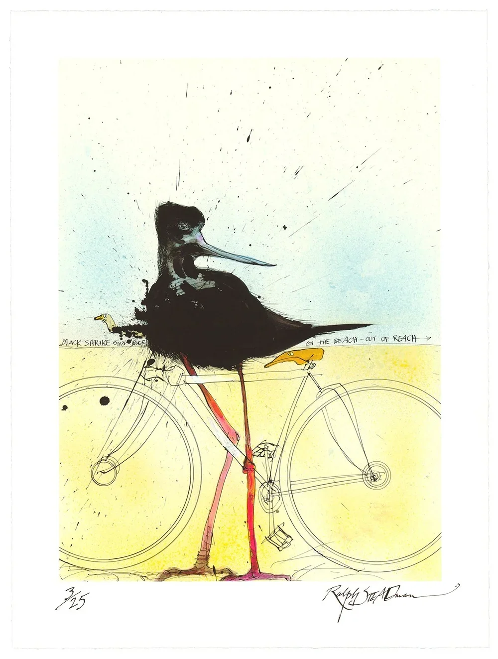 Ralph Steadman 'Nextinction' Print Available