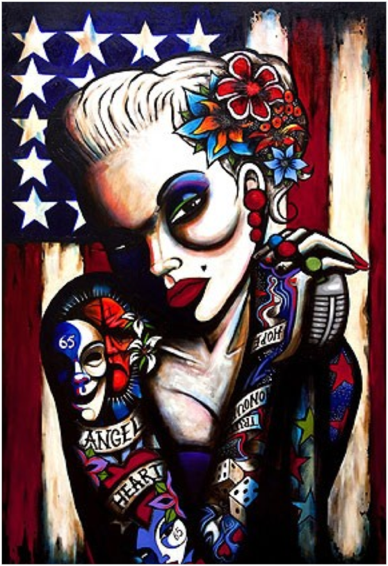 Terry Bradley 'Angel Heart' Print Available
