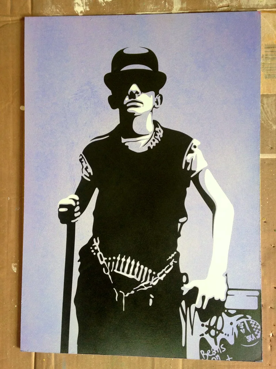 Rourke Van Dal 'Clobber' Print Available