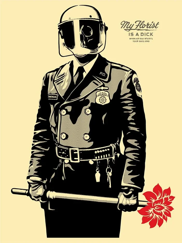 Obey 'My Florist Is A Dick' Print Release Details