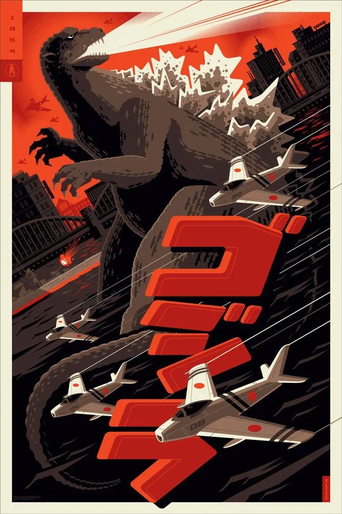 Tom Whalen 'Godzilla' Print Release Details