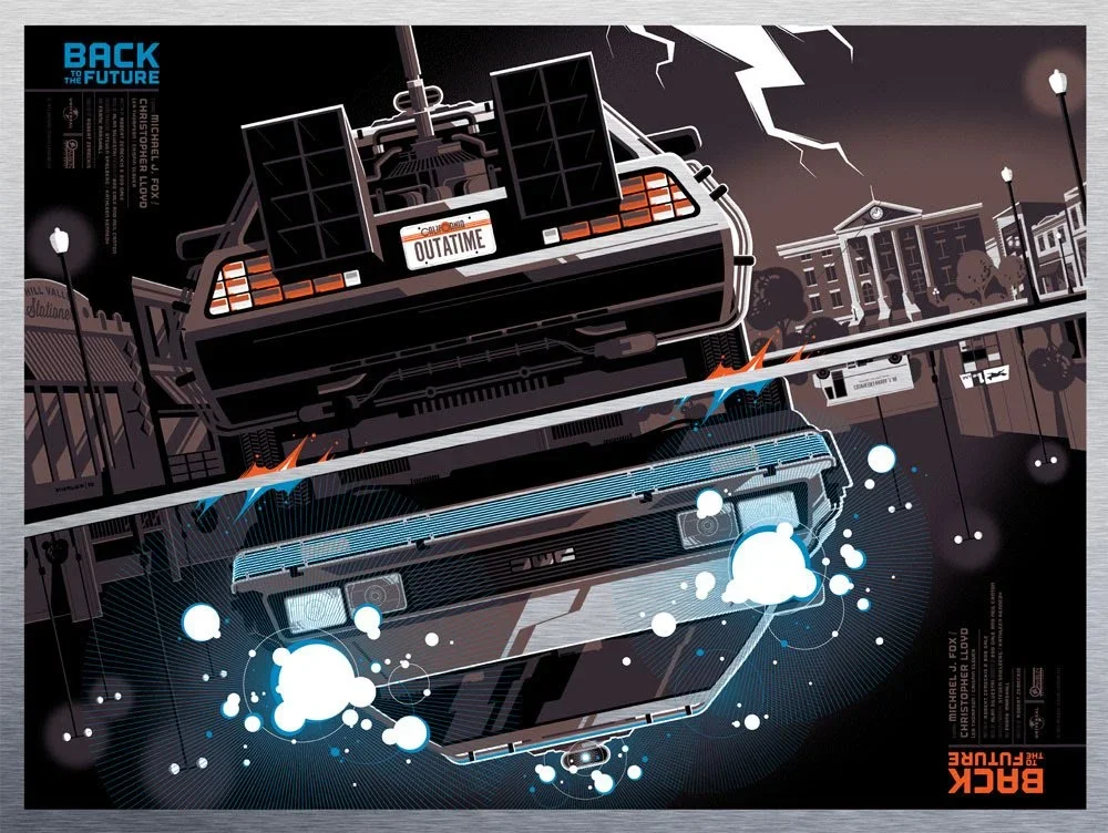 Tom Whalen 'Back To The Future' Print Release Details