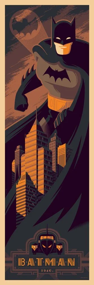 Tom Whalen 'Batman 1940s' Print Release Details