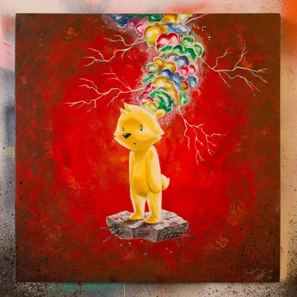 Philip Lumbang 'Brain Storm' Original Available