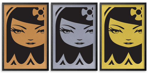 Matt Siren 'Ghost Girl' Metallic Prints Available