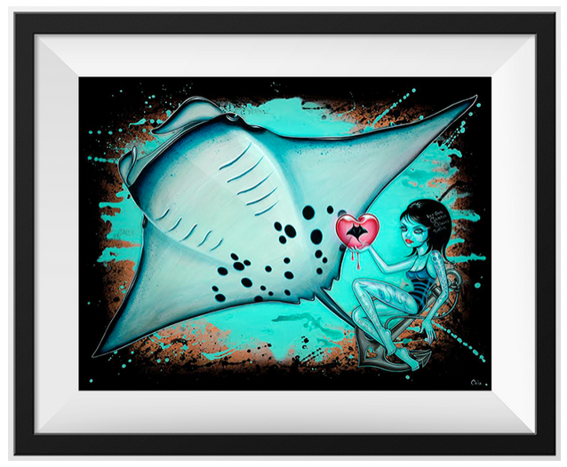 Caia Koopman 'May Mantas Thrive' Print Available