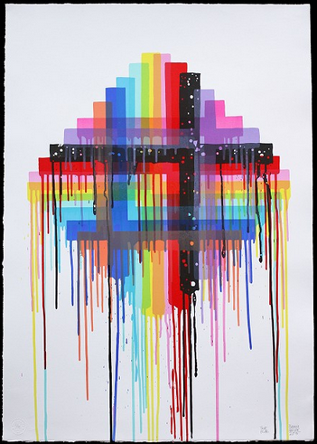 Maya Hayuk 'True Flag' Print Available