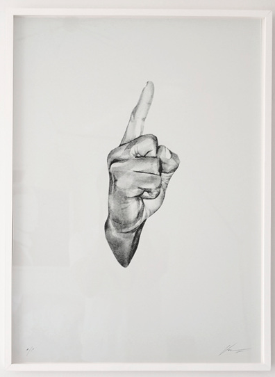 Von 'Gestures 04' Print Available