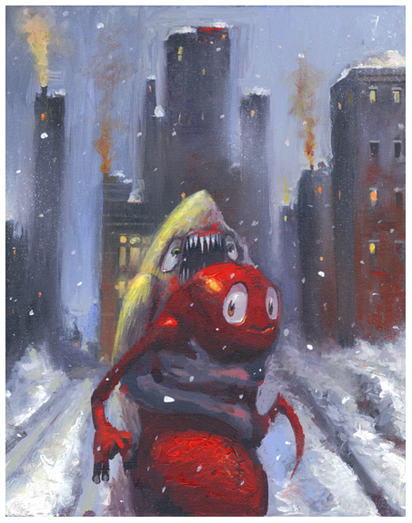 Alex Pardee + Justin BUA 'I Got Your Back' Print Release Details