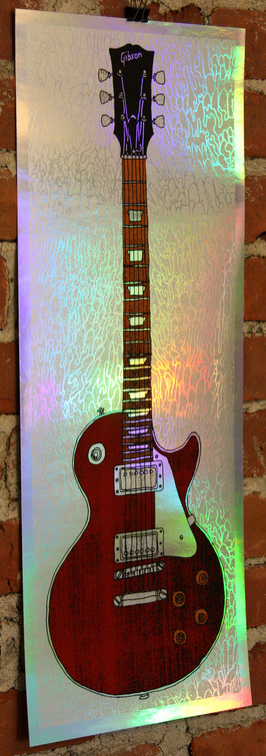 Nate Duval 'Lucy' Rainbow Foil Print Available