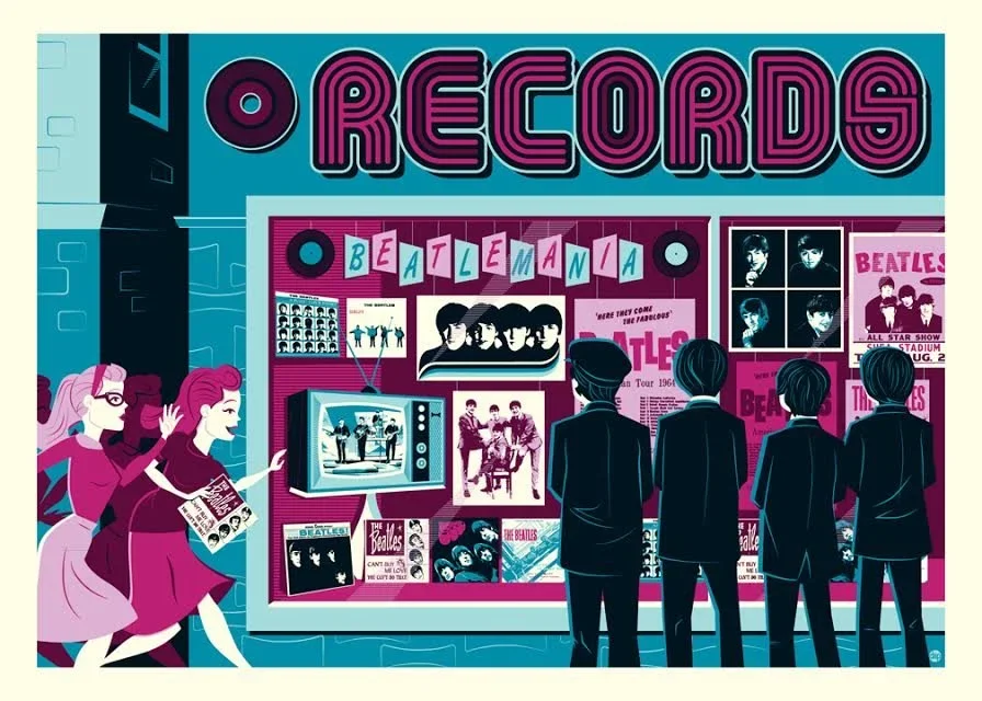 Dave Perillo 'The Record Store' Print Release Details