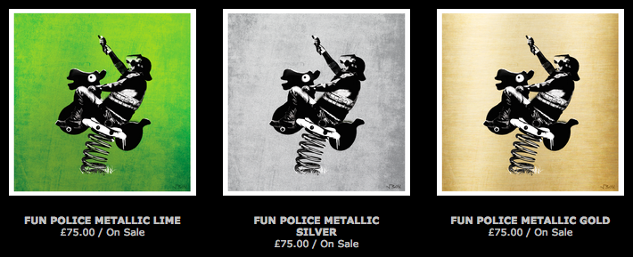 JBoy 'Fun Police' Prints Available