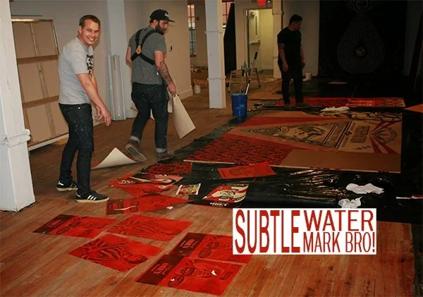 Shepard Fairey Of OBEY Smiling In Detroit