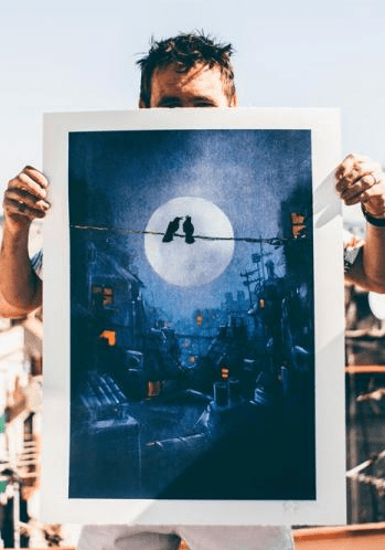 Xenz 'Super Moon' HPM Prints Available