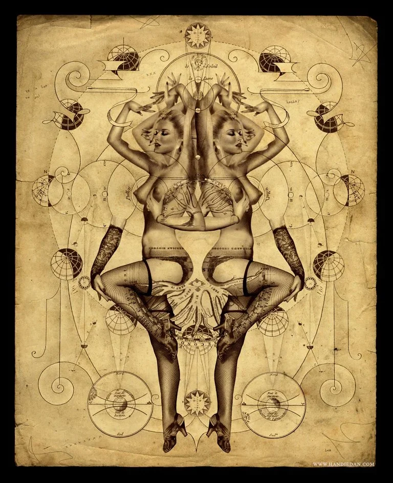 Handiedan 'Vesica Piscis1' + 'Pisces 2' Print Release Details