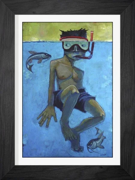 Aaron Jasinski 'Pisces' Print Available