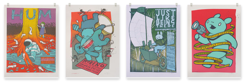 Jay Ryan 'Hum', 'Moreno', 'Just Like Being There' + 'FAAIM' 4 New Prints Available
