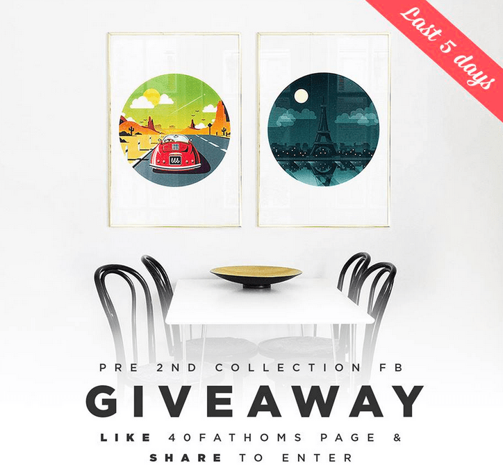 Pretty Awesome Facebook Contest For FREE Art Ending Soon