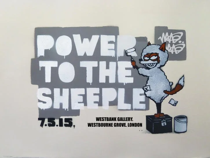 Mau Mau 'Power To The Sheeple' Art Show Details