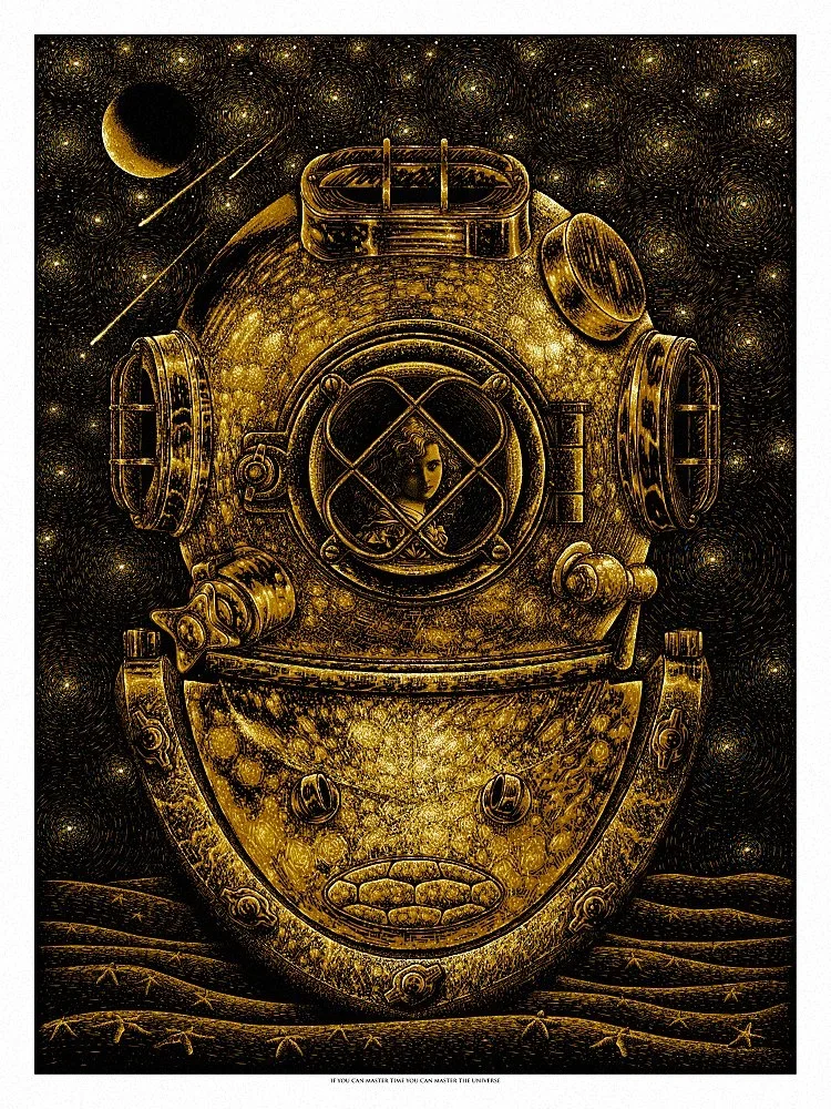 Todd Slater 'If You Can Master Time...' Print Release Details