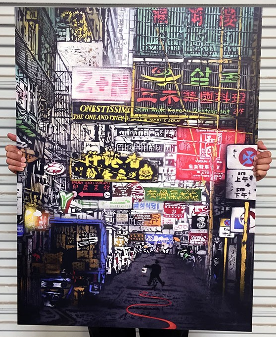 Nick Walker 'Paint The Town Red' Wood Print Release Details