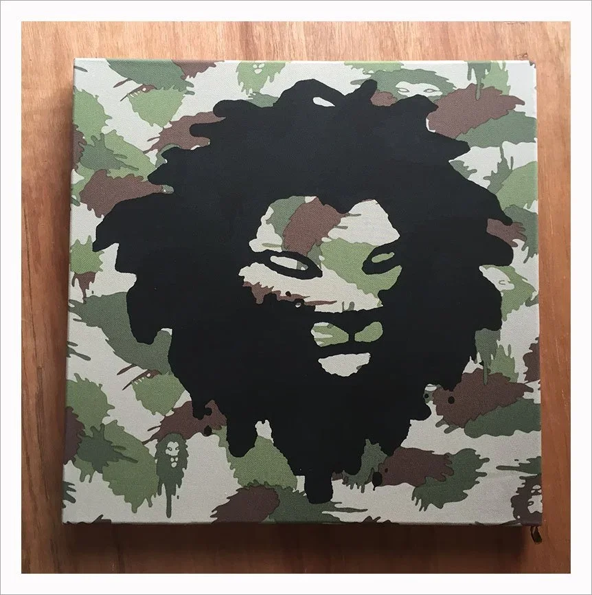 Mau Mau 'Mauflage Lion' Print Available