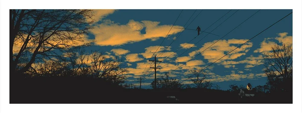 Mark Brabant 'Back On The Straight And Narrow' Print Available