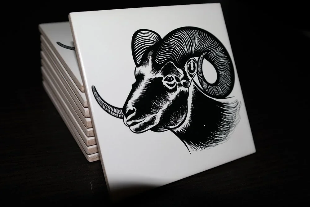 NOA 'Goat' Printed Tile Available