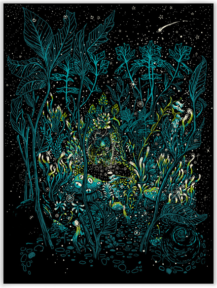 James R. Eads 'The Squirmies Slang' Print Available