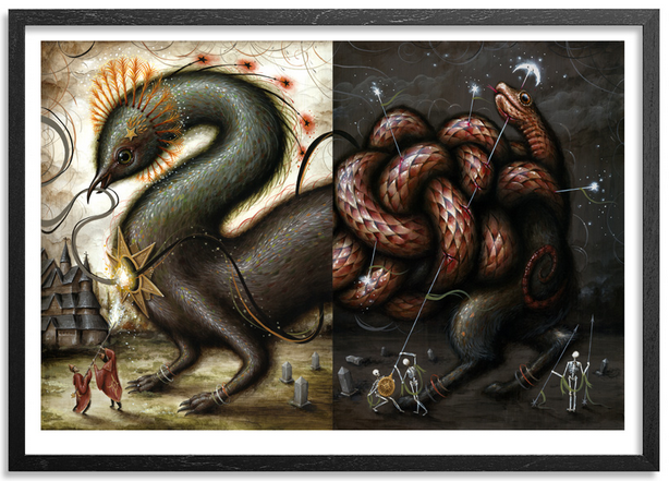 Jason Limon 'Dualism Radiance' Print Available