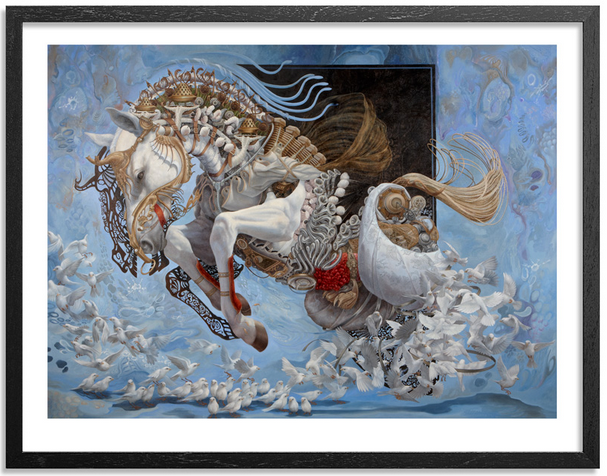 Heidi Taillefer 'Silkworm' Print Available