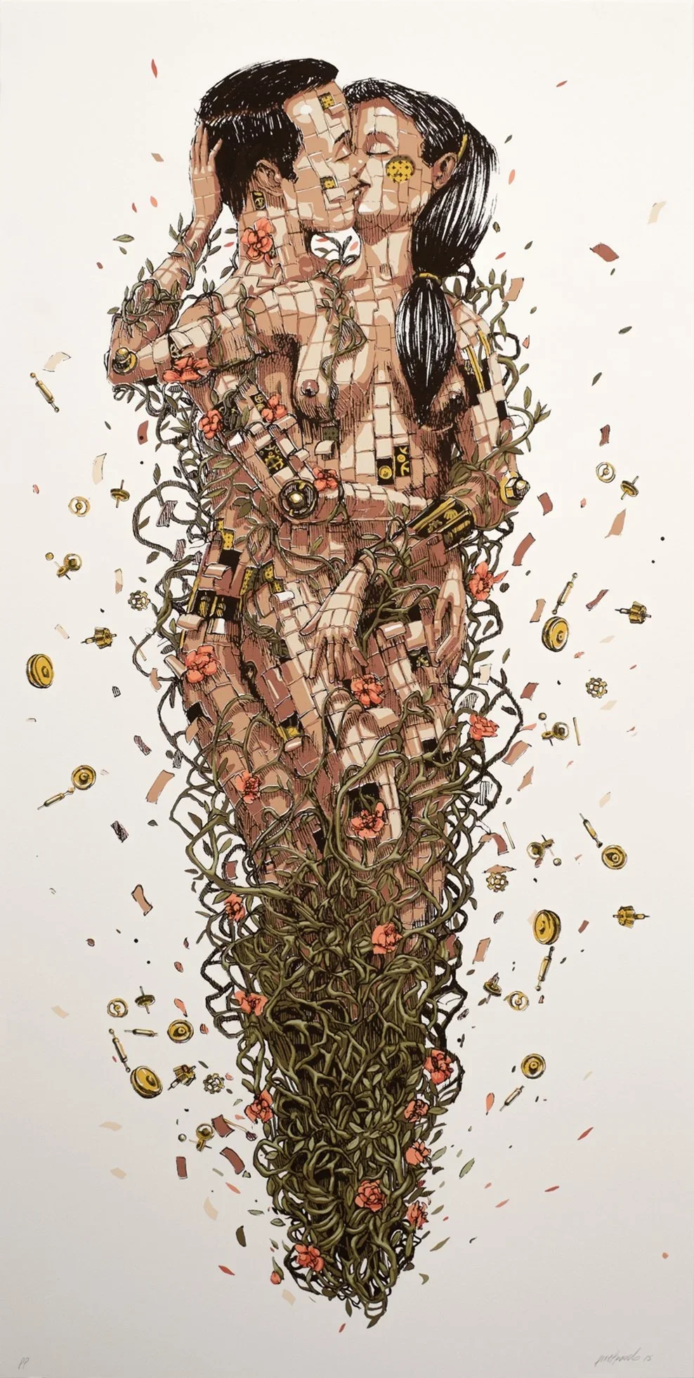 Pixel Pancho 'The Kiss' Print Release Details