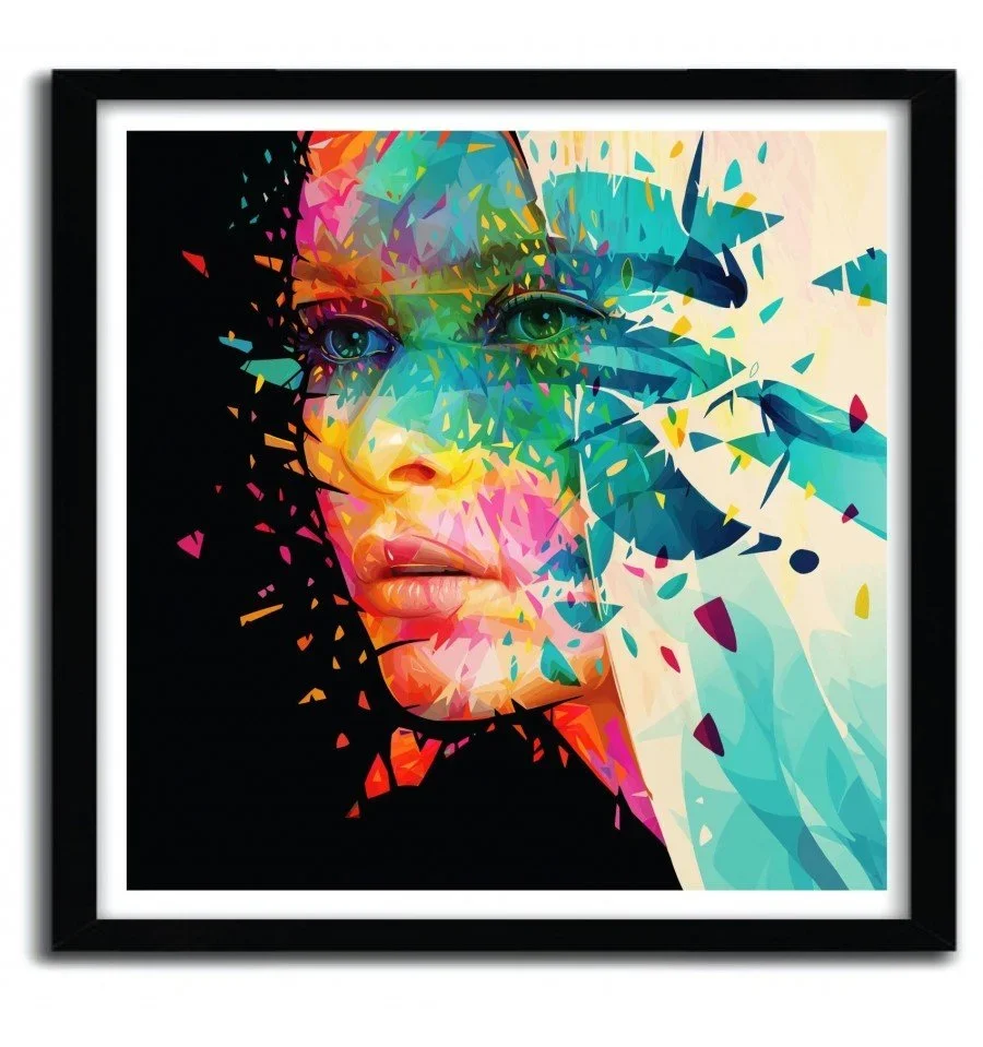 Alessandro Pautasso 'Paintflowers' Print Available