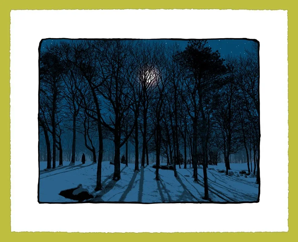 Dan McCarthy 'Moon Shadow' Print Available