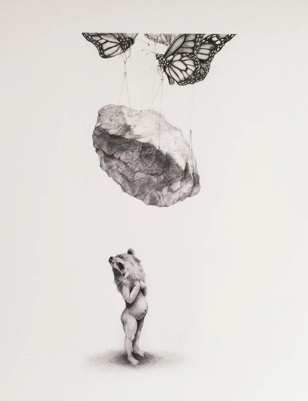 Adonna Khare 'Bear Rock Butterfly' Prints Available