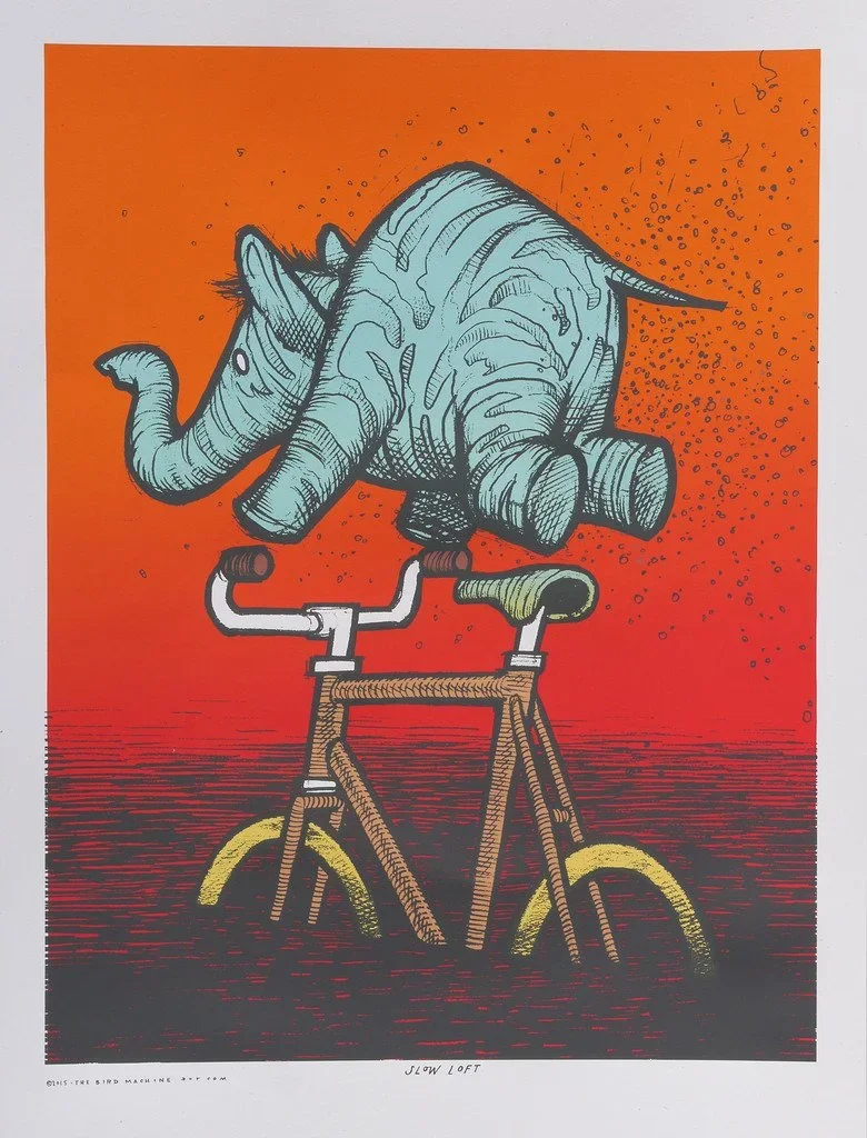 Jay Ryan 'Slow Loft' Print Available