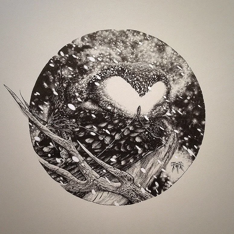 Aaron Horkey 'Irruption' Original Available