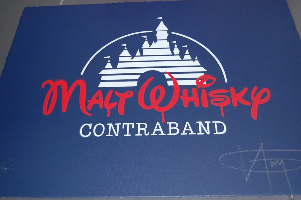 K-Guy 'Malt Whisky' WALT DISNEY Print Available