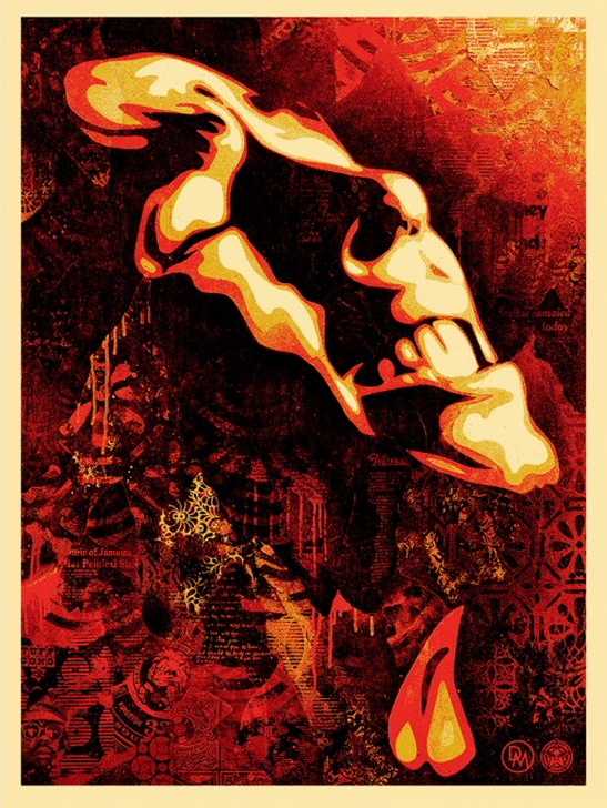 Obey + Dennis Morris 'Bob Marley' Slave Driver Print Release Details