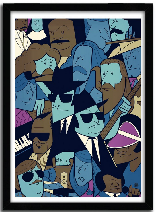 Ale Giorgini 'Blues Brothers' Print Available