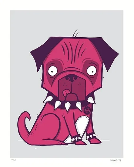 Rob Warnick 'Pug' Print Available