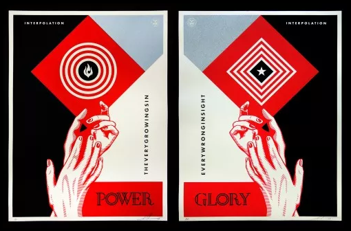 Obey 'Interpolation' Diptych Release Details