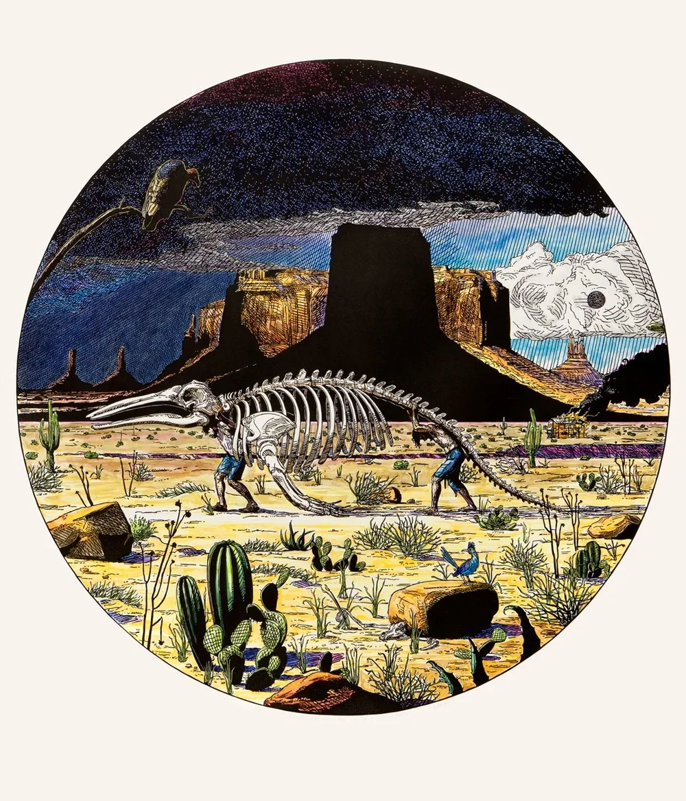 Brian Adam Douglas 'The Dust Blows Forward, And The Dust Blows Back' Print Available