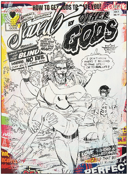 Sebastian Bentler 'Saved By Other Gods' HPM Prints Available