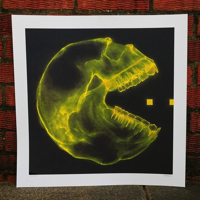 Shok1 'The Collector' Pac-Man Print Release Details